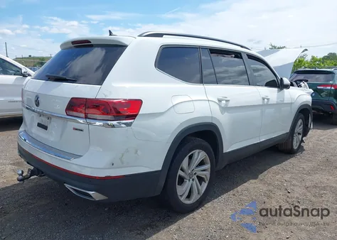 2022 Volkswagen Atlas 3.6L V6 Se W/Technology from USA, damaged, VIN 1V2KR2CA1NC534448